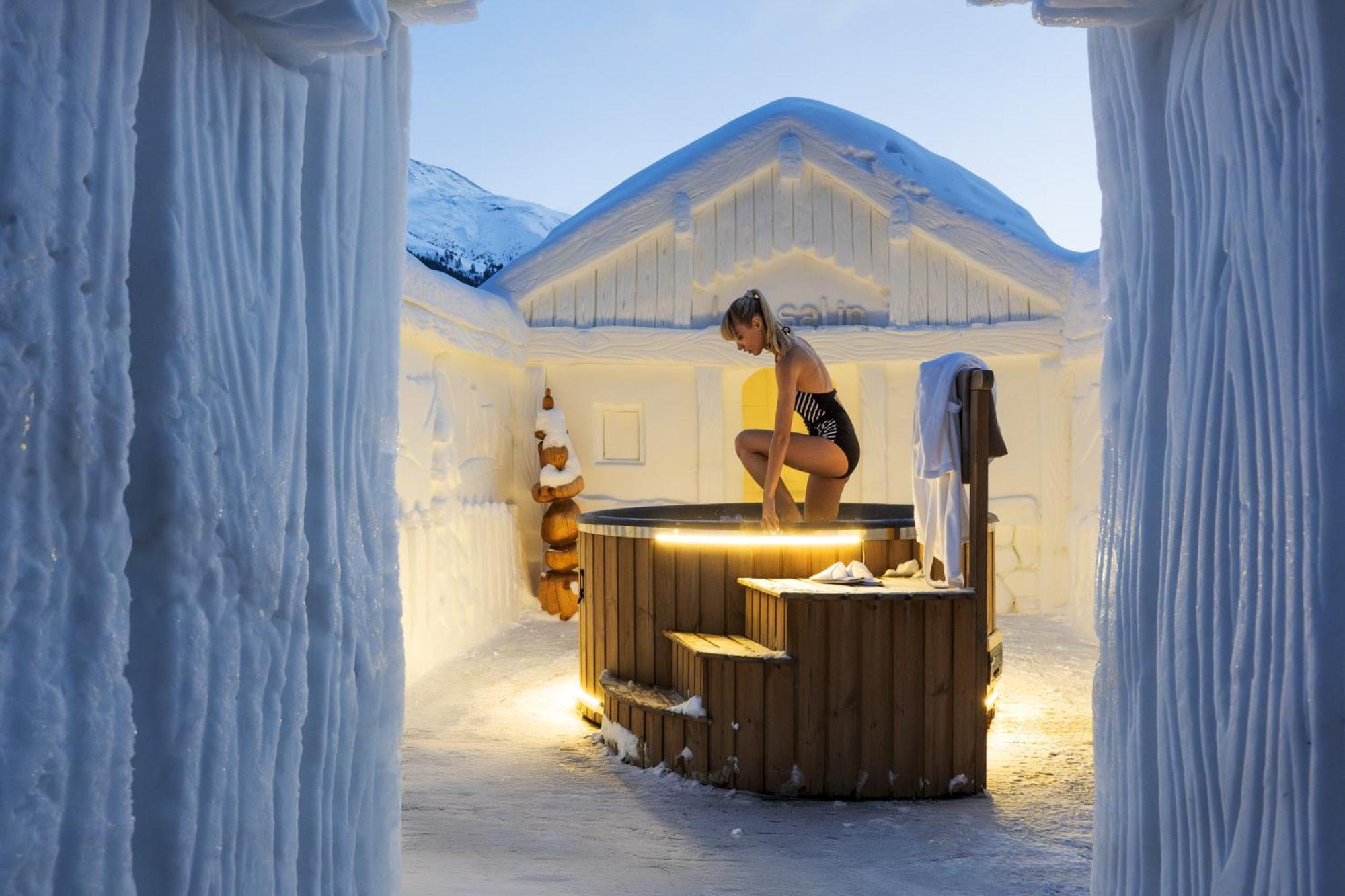 Hotel Lac Salin Spa & Mountain Resort Livigno Exterior foto